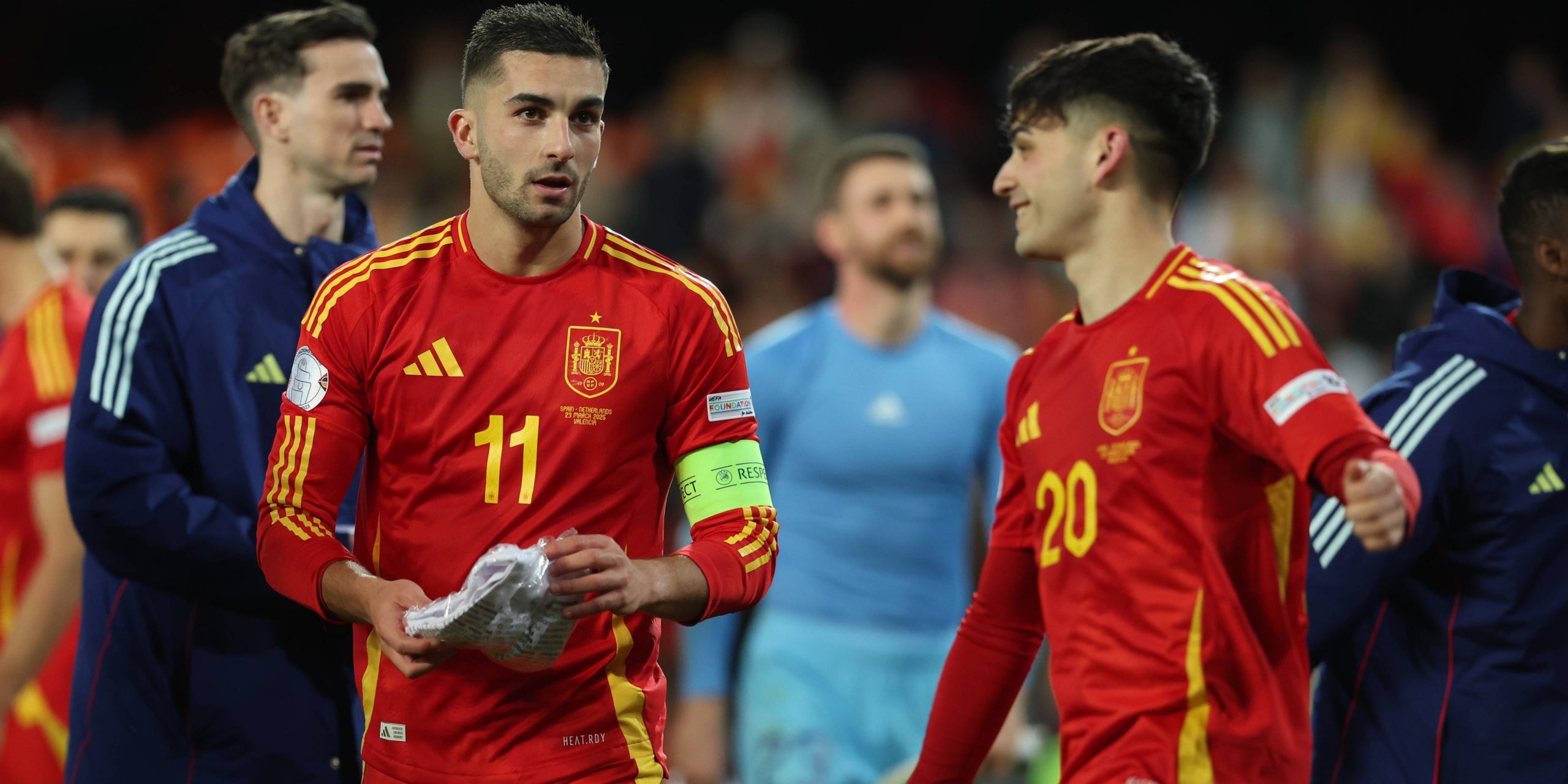 Ferran Torres i Pedri, amb la selecció espanyola | Europa Press