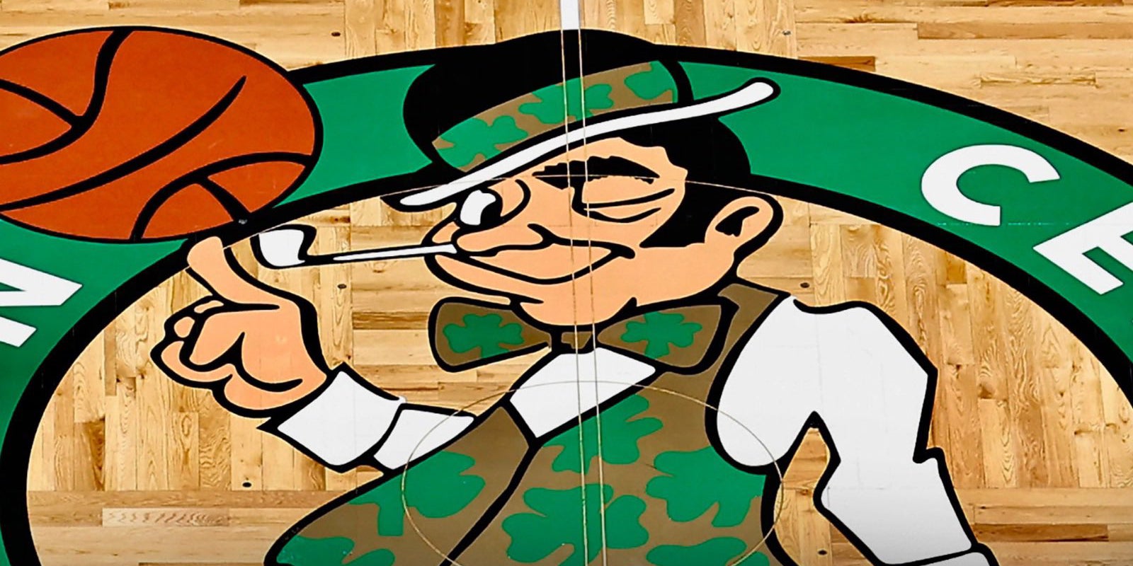 El logo dels Boston Celtics al TD Garden | Boston Celtics