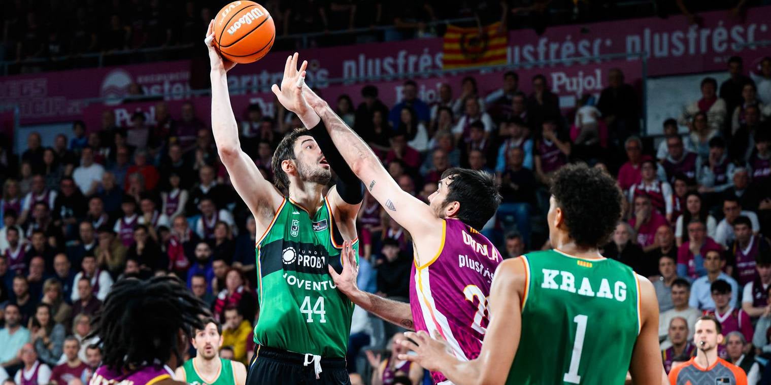 Ante Tomic durant el Força Lleida - Joventut de Badalona | Penya1930