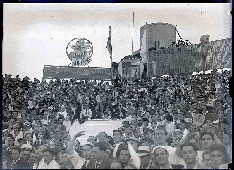 La graderia de la final de Copa de 1936 | Wikimedia Commons