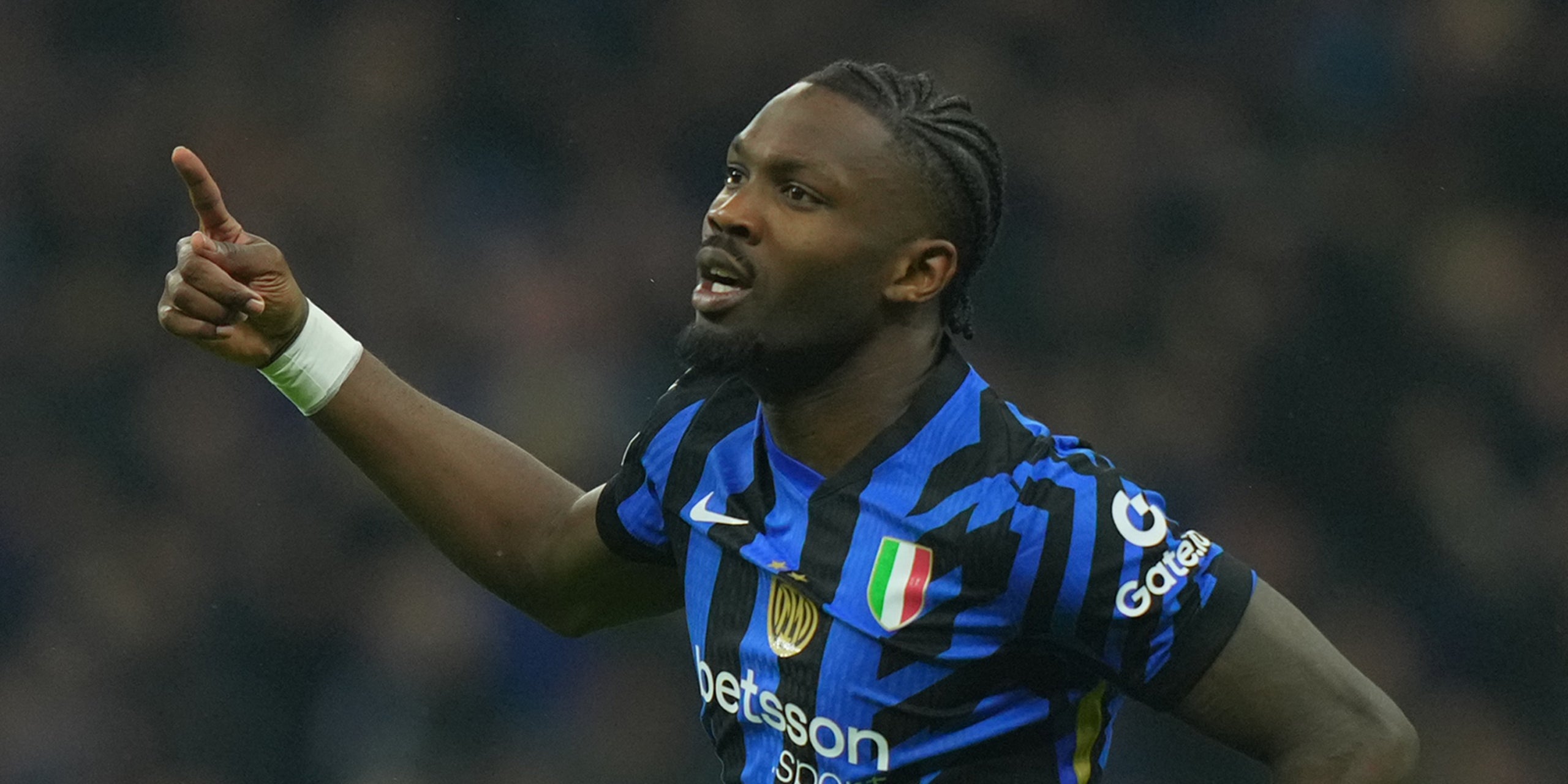 El delantero Marcus Thuram, celebrando un gol con el Inter de Milán | Europa Press