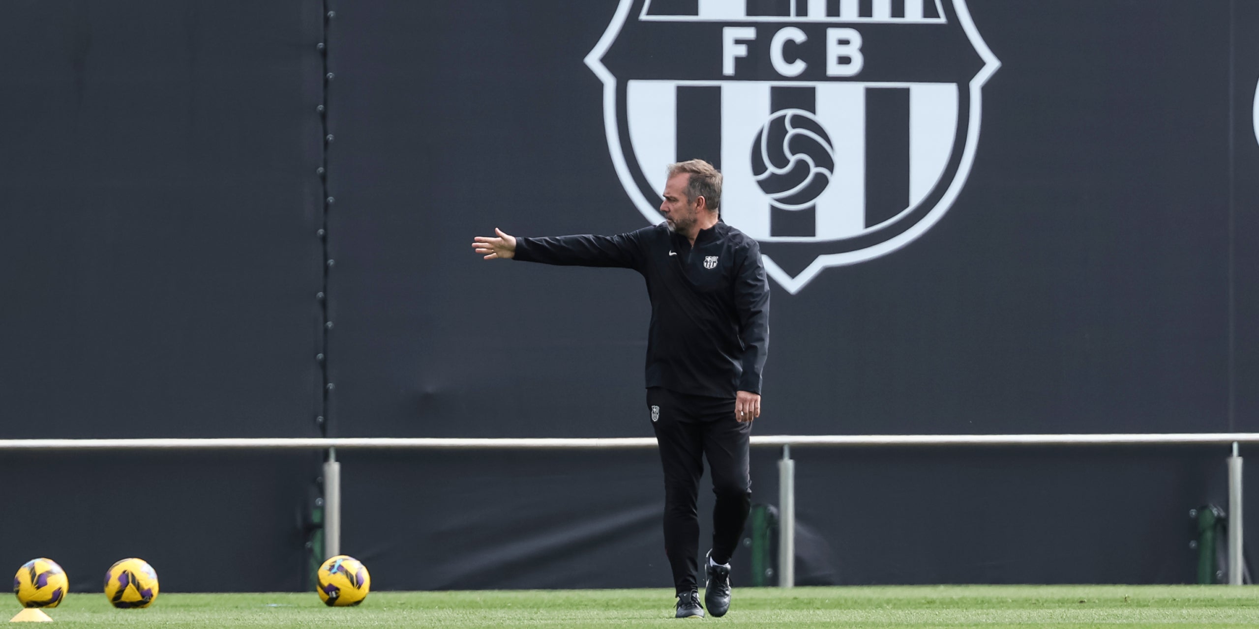 Hansi Flick, a la Ciutat Esportiva Joan Gamper | Europa Press