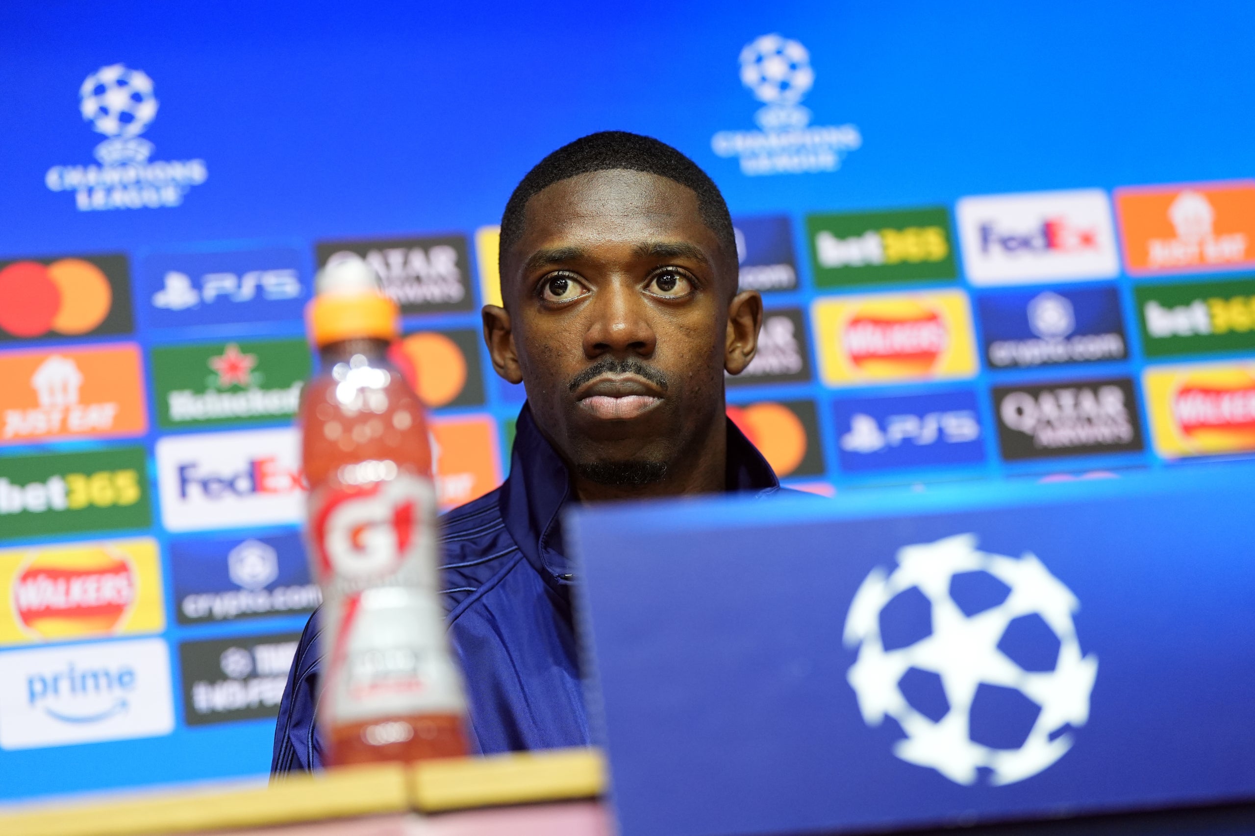 Dembélé, en roda de premsa | Europa Press