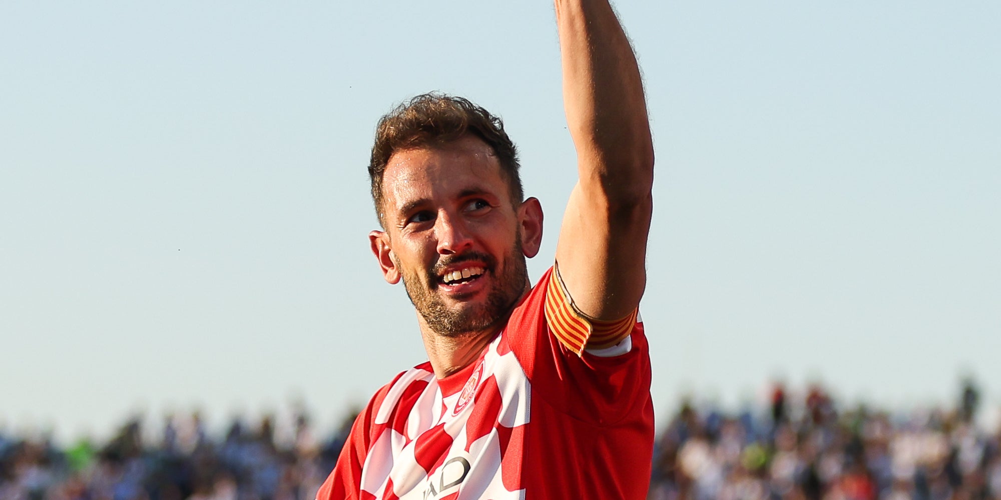 Cristhian Stuani, celebrant un gol durant el Leganés-Girona de Lliga | Europa Press