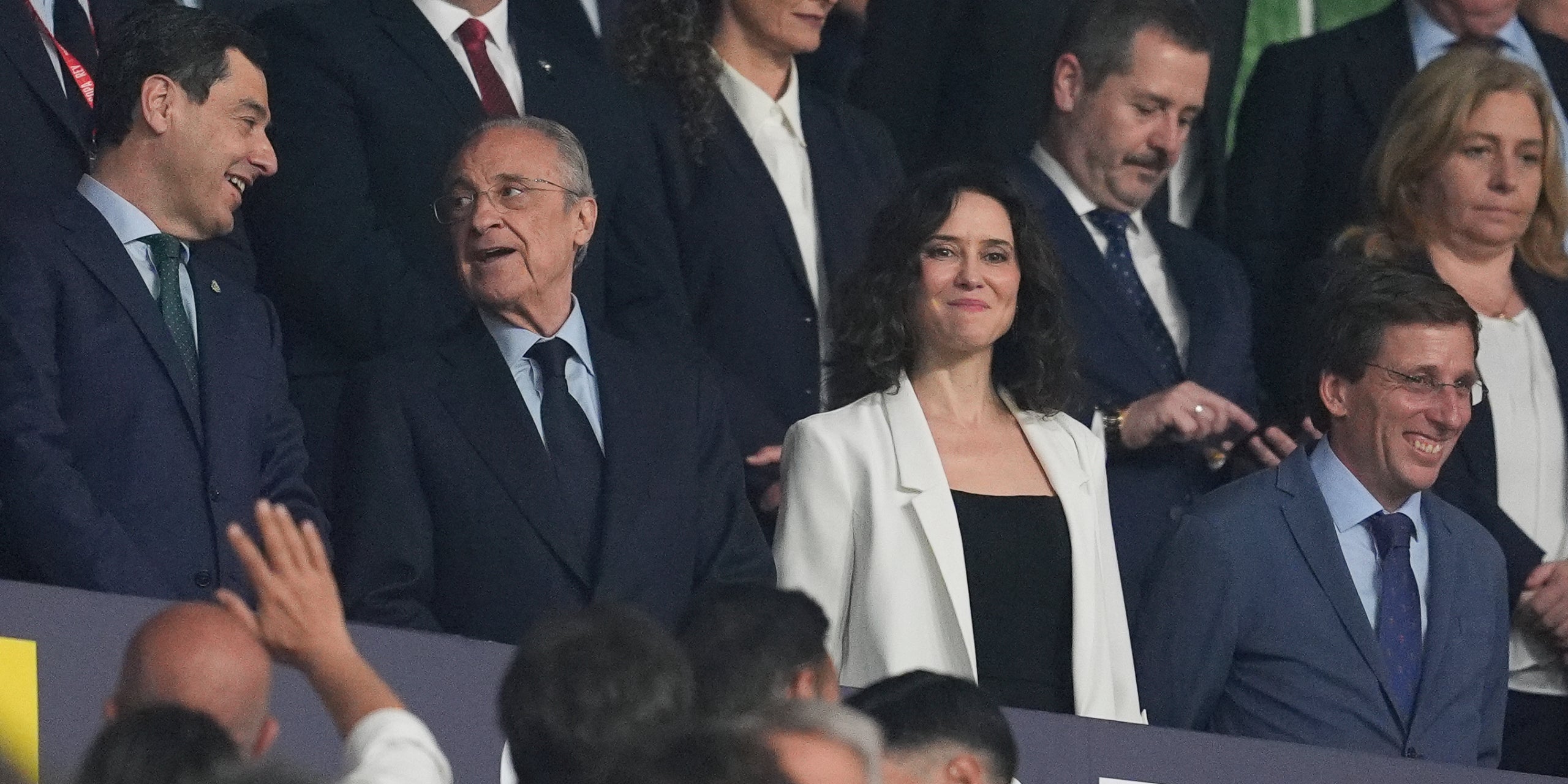 Florentino Pérez, durant la final de Copa | Europa Press