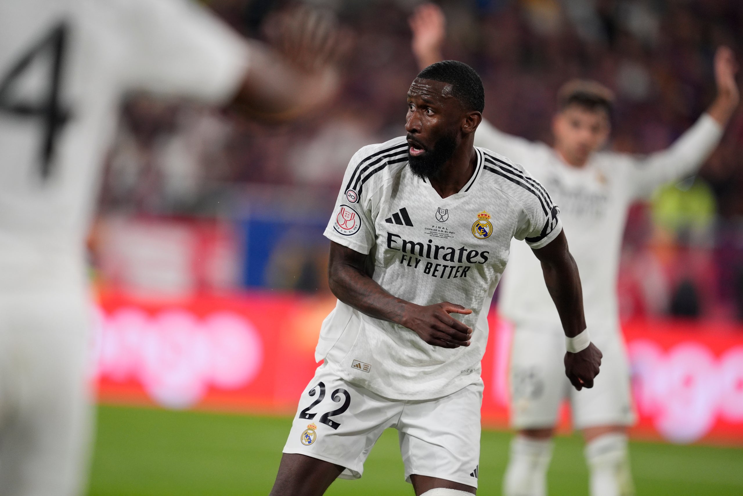 Antonio Rüdiger, durant la final de Copa | Europa Press