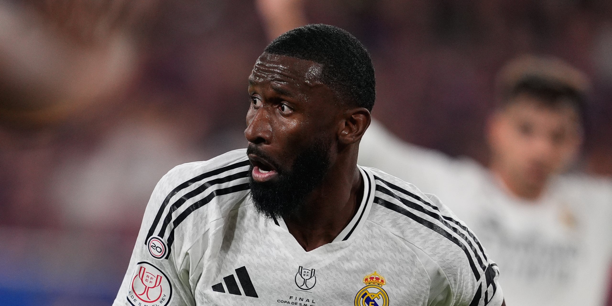 Antonio Rüdiger, durant la final de Copa contra el Barça | Europa Press