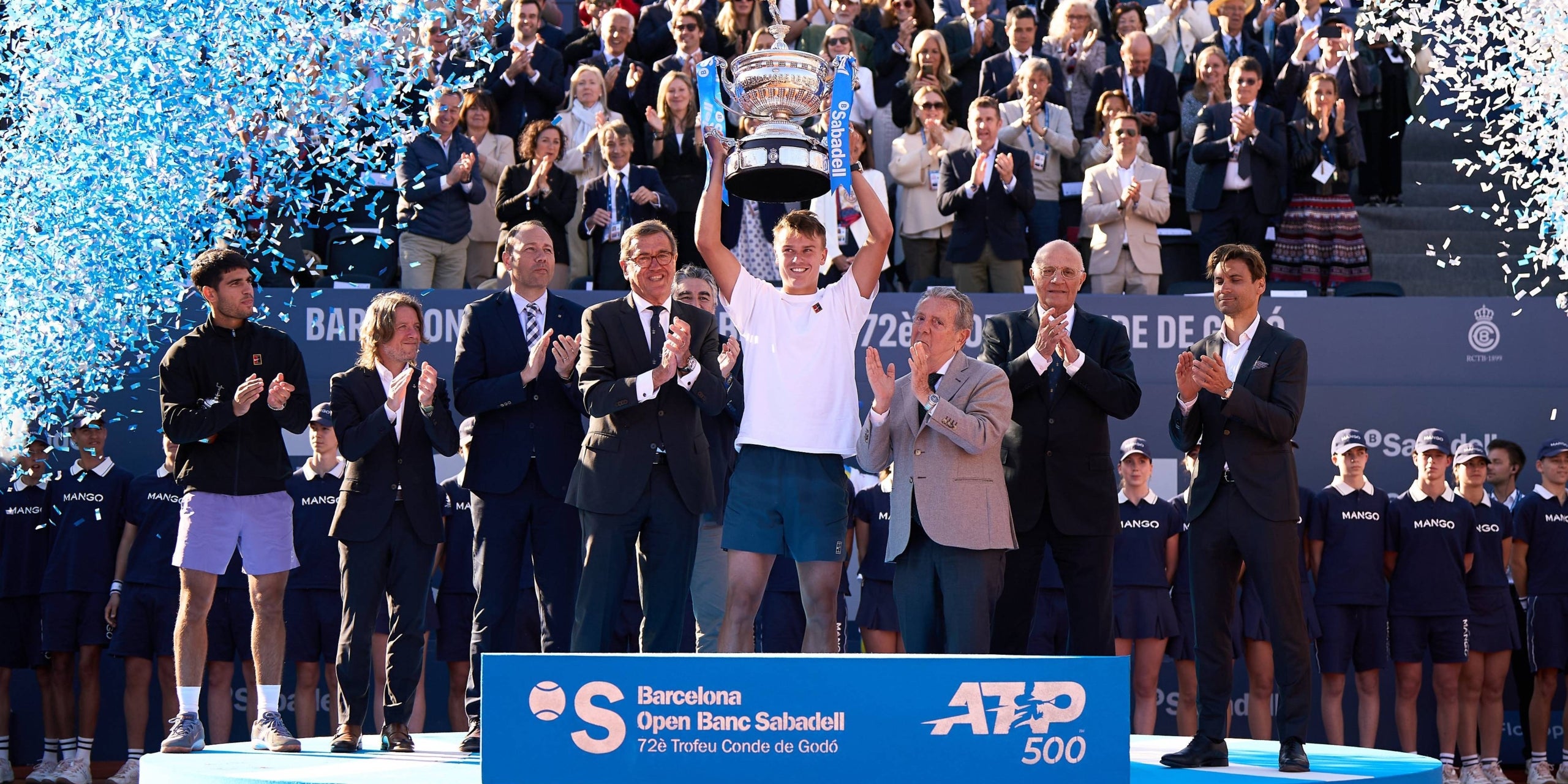 Holger Rune, campió del 72è Trofeu Conde de Godó | Barcelona Open Banc Sabadell 