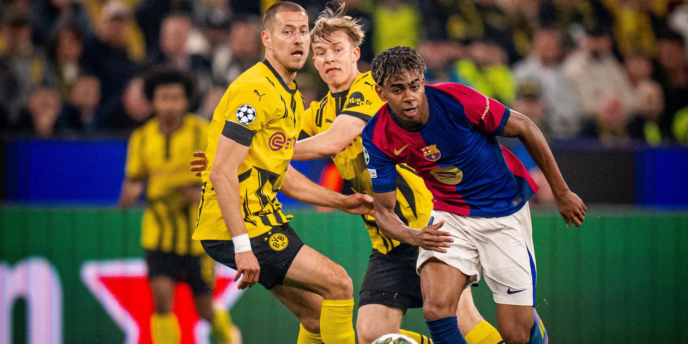 Lamine Yamal, durant el Borussia Dortmund-Barça | FC Barcelona