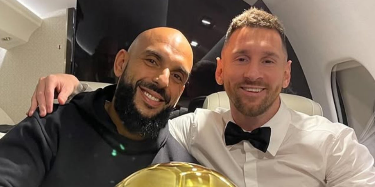 Leo Messi, amb Yassine Cheuko, el seu guardaespatlles a Miami | @yasstcheuko