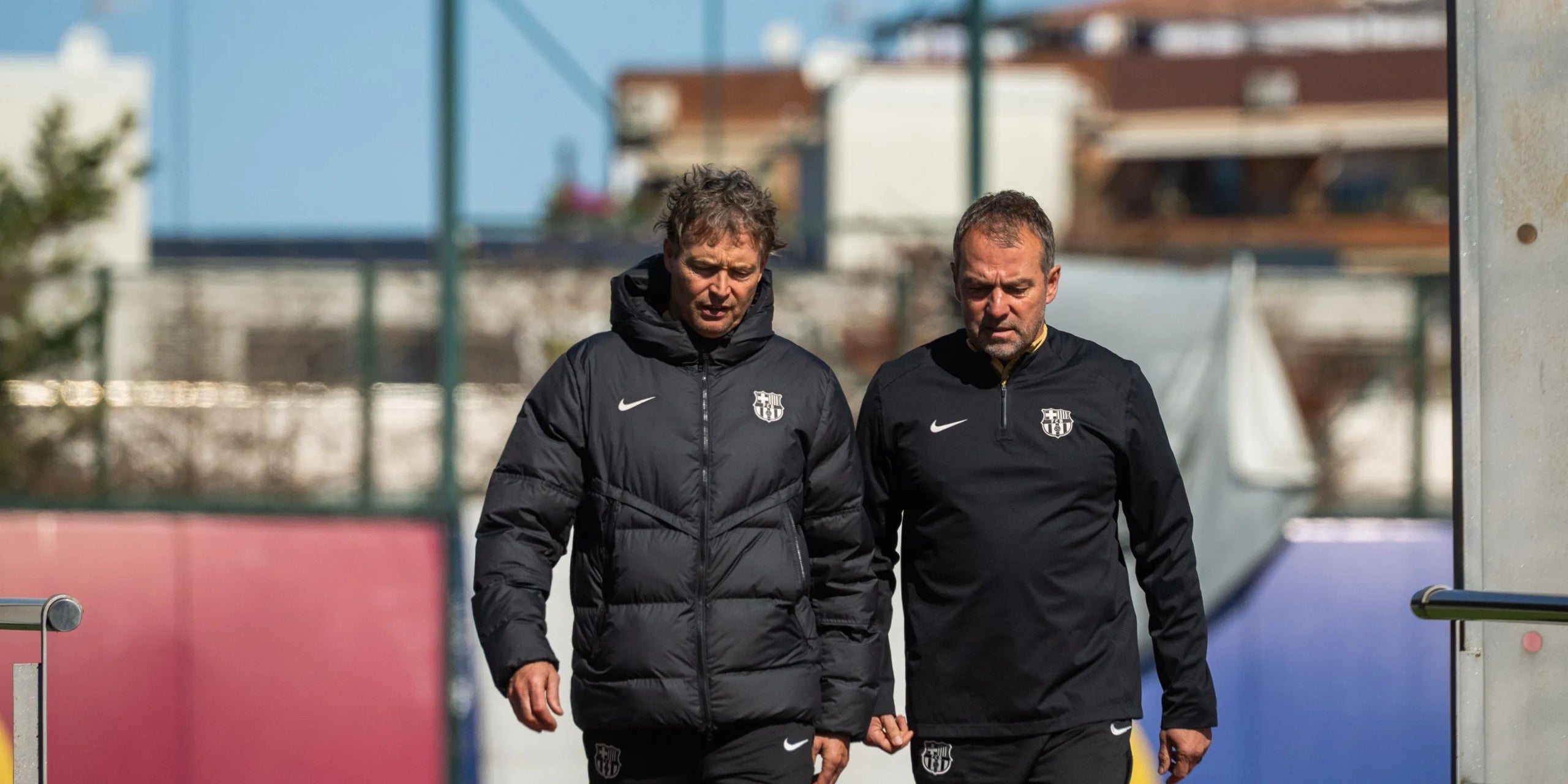 Hansi Flick, durante un entrenamiento | FC Barcelona