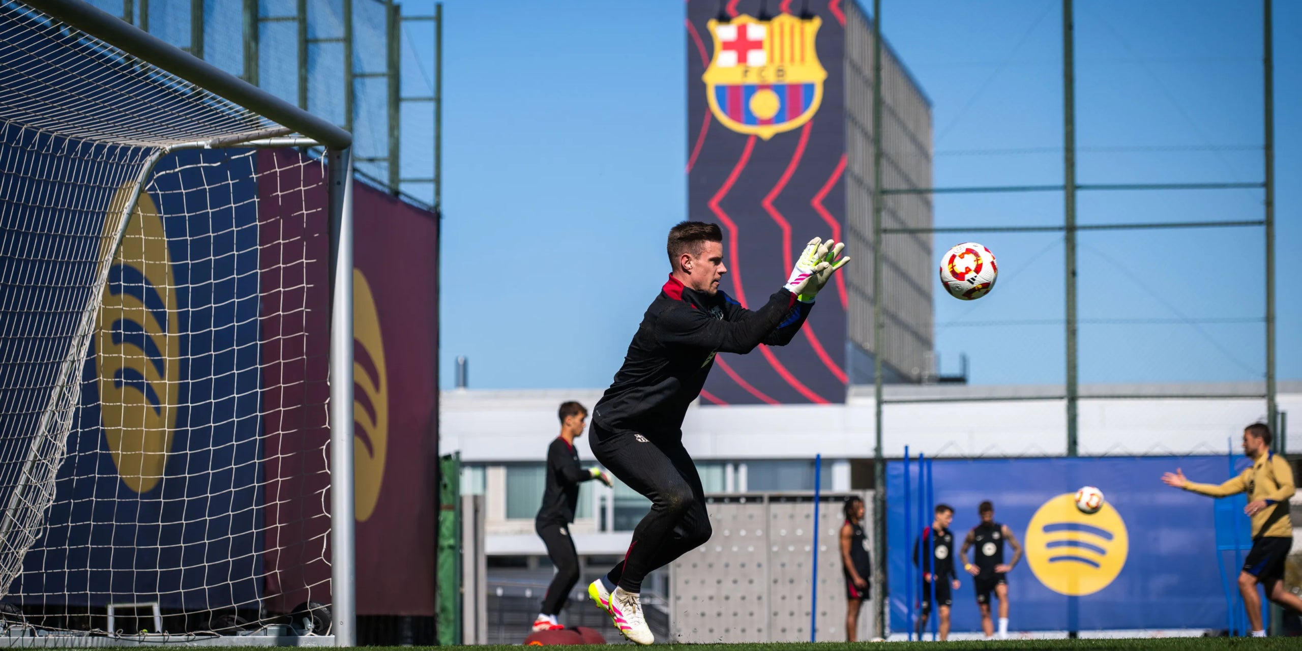 Marc-André ter Stegen, durante uno de los últimos entrenamientos con el Barça | FC Barcelona