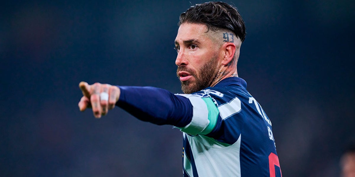 Sergio Ramos, durant un partit del Rayados de Monterrey | Rayados