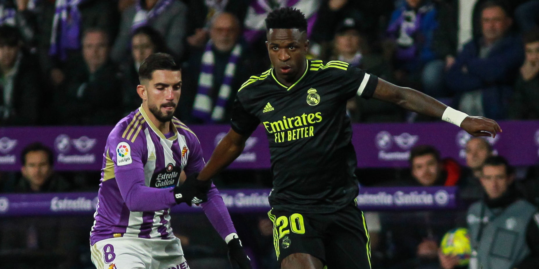 Vinicius Jr., a l'estadi del Valladolid | Europa Press