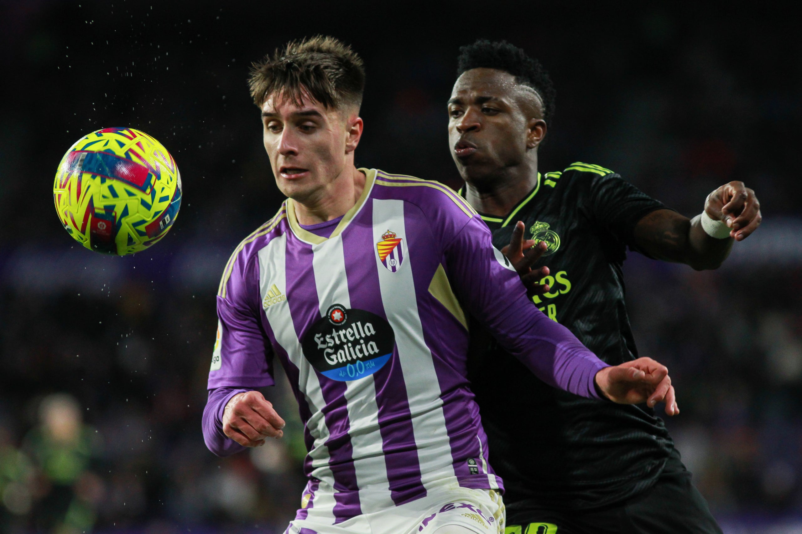 Vinicius Jr., a l'estadi del Valladolid | Europa Press