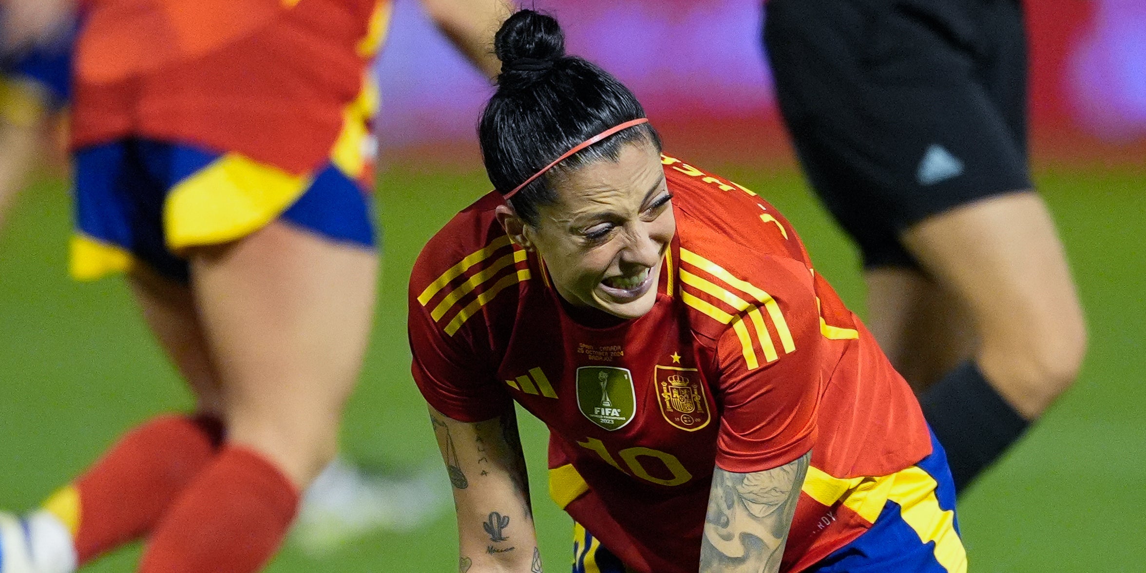 Jenni Hermoso, durant un partit amb la selecció espanyola | Europa Press