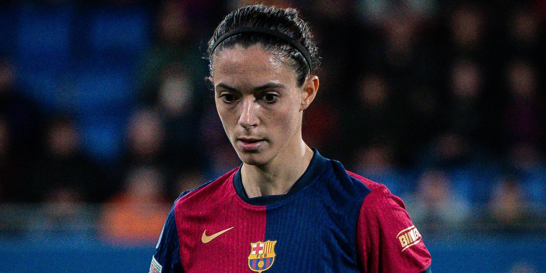 Aitana Bonmatí durant un partit de Champions amb el Barça | Europa Press