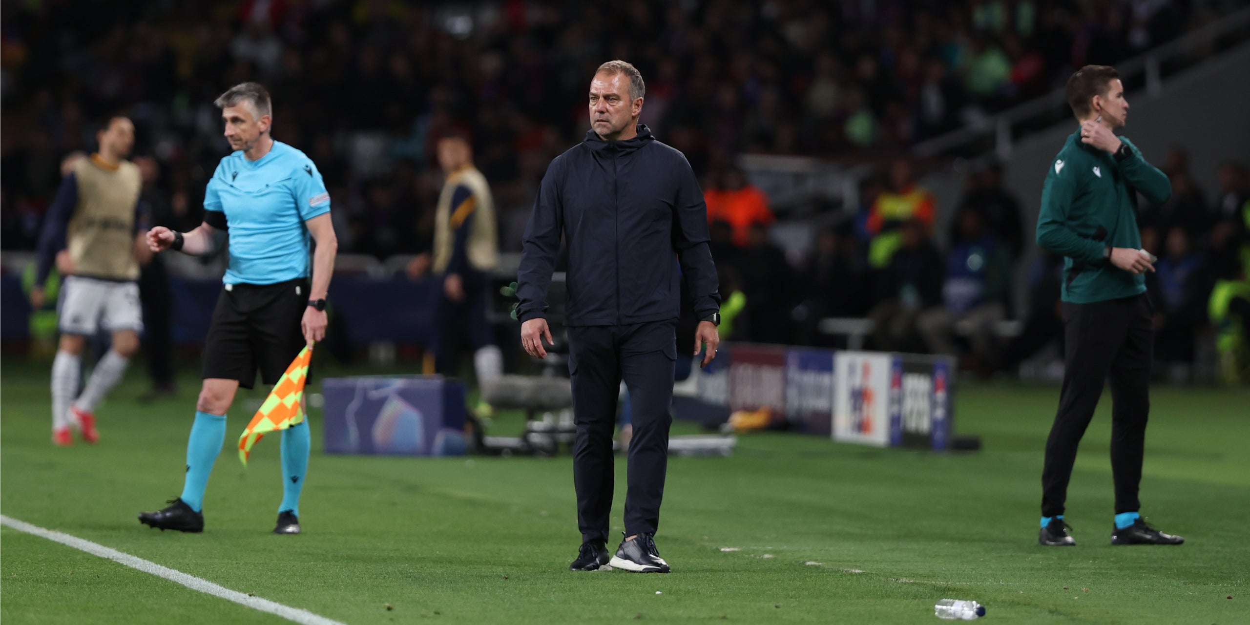 Hansi Flick, durant el Barça-Inter de Milà | Europa Press