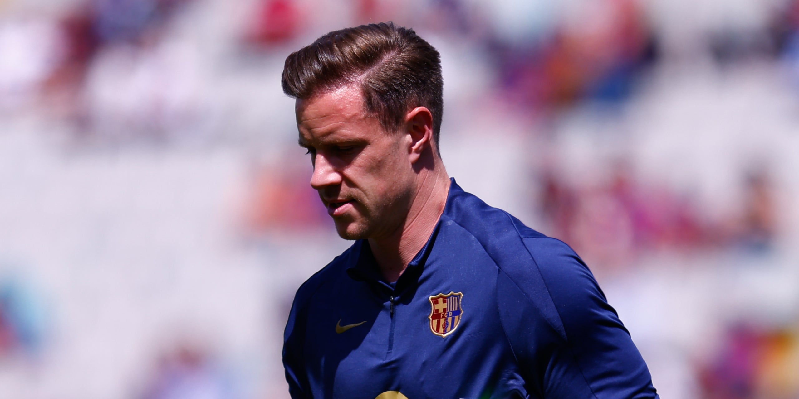 Ter Stegen, durant un partit amb el Barça | Europa Press