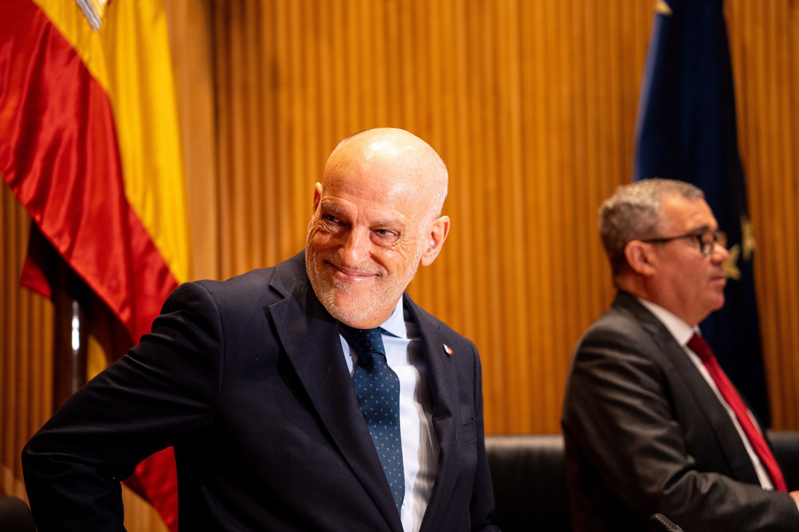 Javier Tebas, president de LaLiga, a la Comissió d’Educació, Formació Professional i Esports | Europa Press