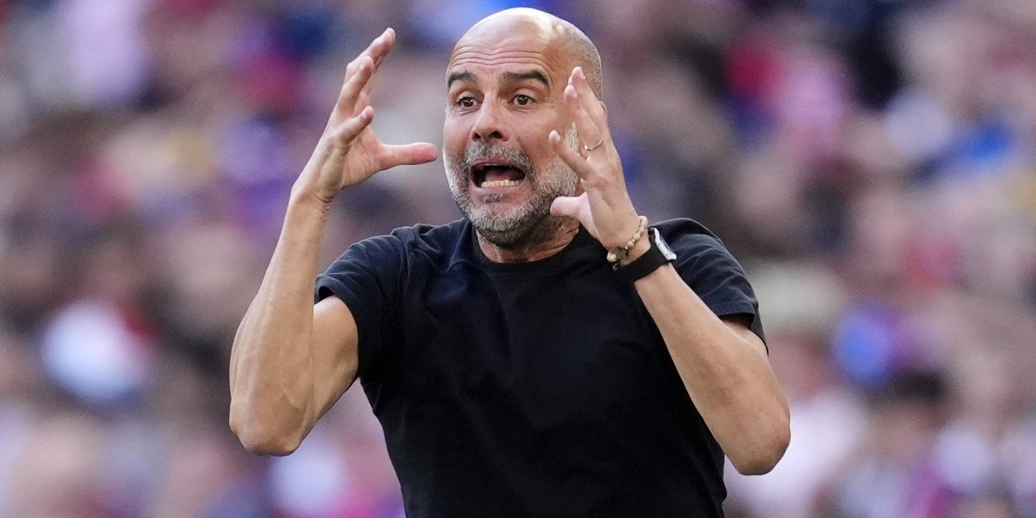 Pep Guardiola, entrenador del Manchester City | Europa Press