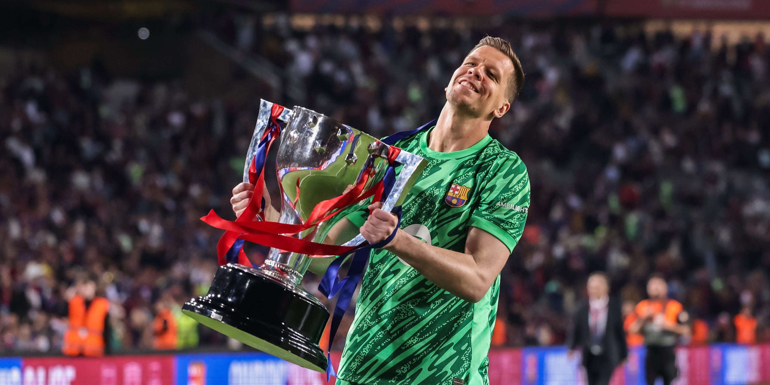 Wojciech Szczesny, celebrant el títol de Lliga | Europa Press