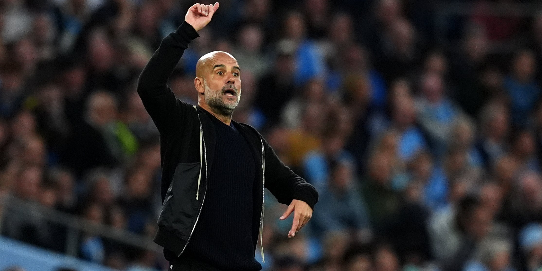 Pep Guardiola, durant el Manchester City-Bournemouth | Europa Press