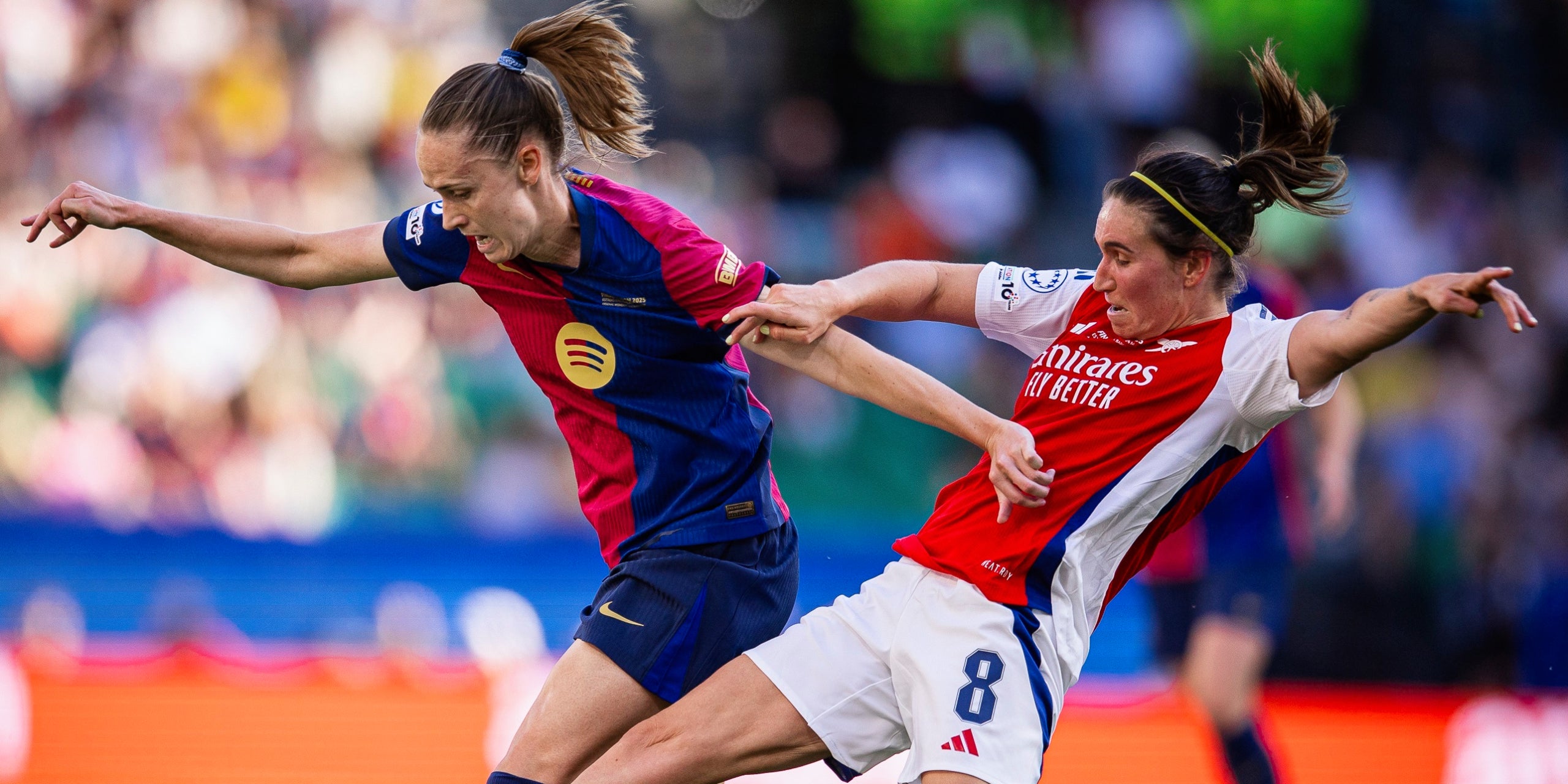 Caroline Graham Hansen, durant la final de la Champions | Europa Press