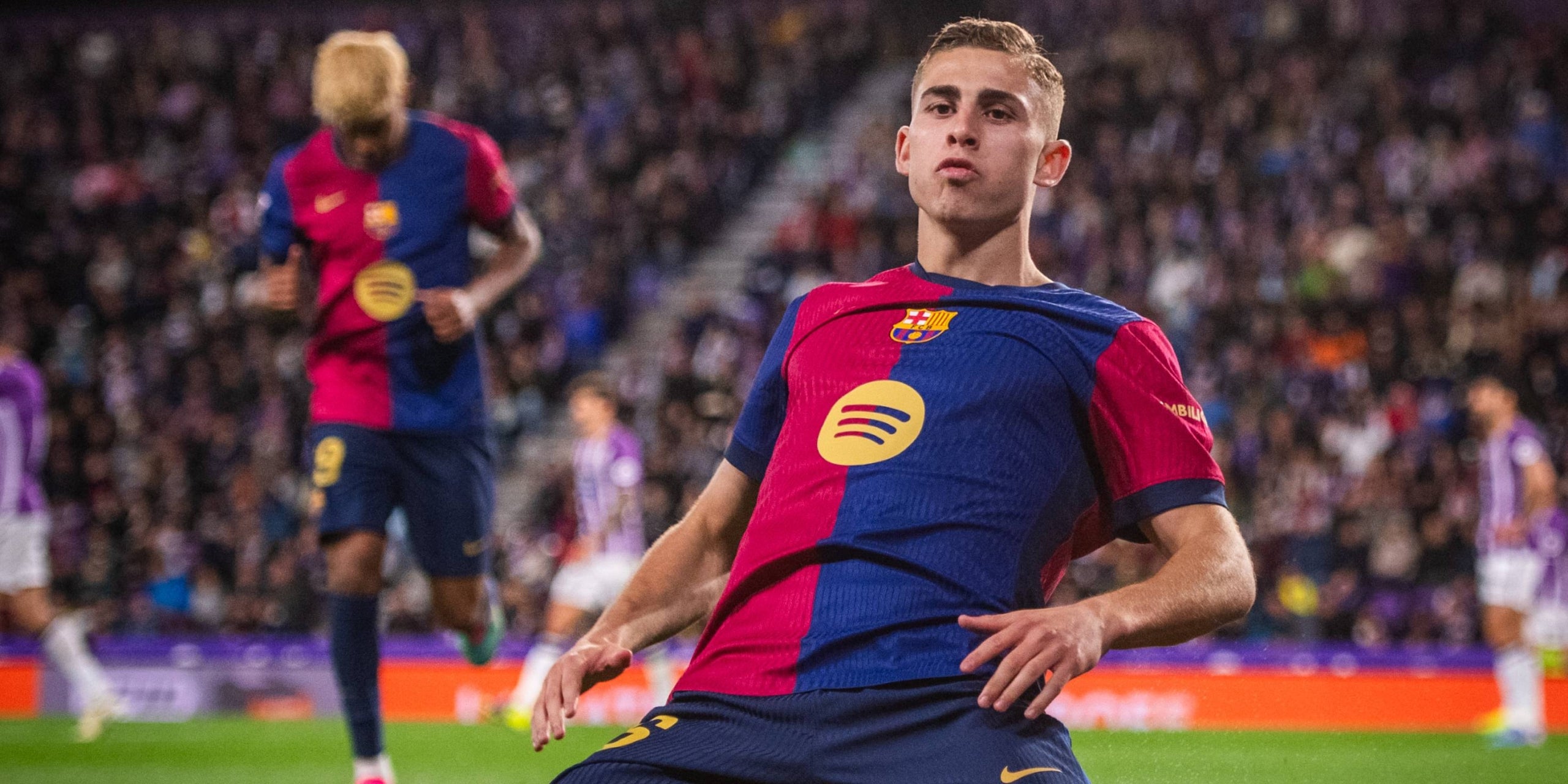 Fermín López, celebrant l'1-2 del Barça | FC Barcelona