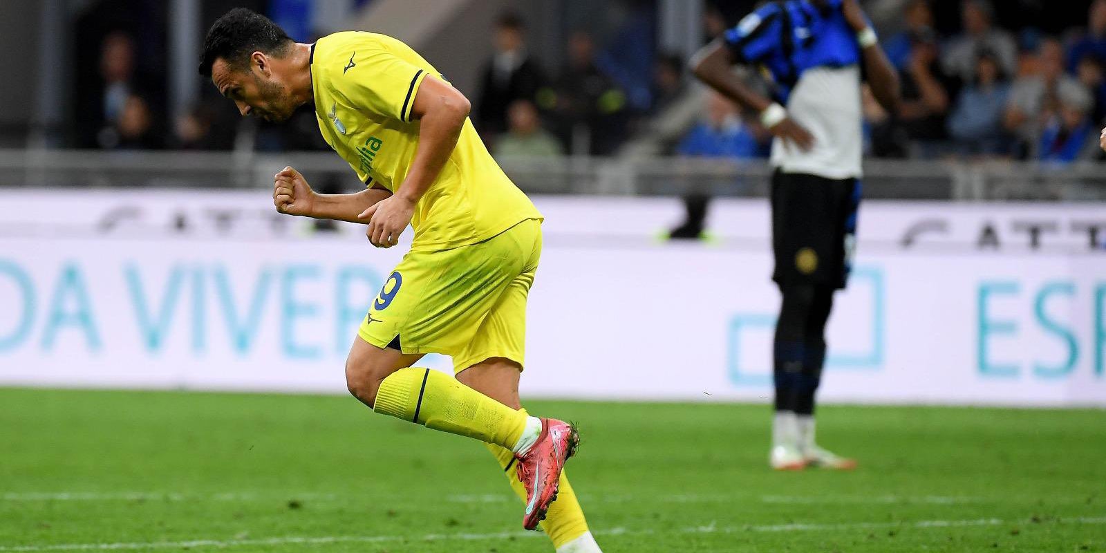 Pedro Rodríguez, celebrant un dels seus gols contra l'Inter de Milà | @_Pedro17_