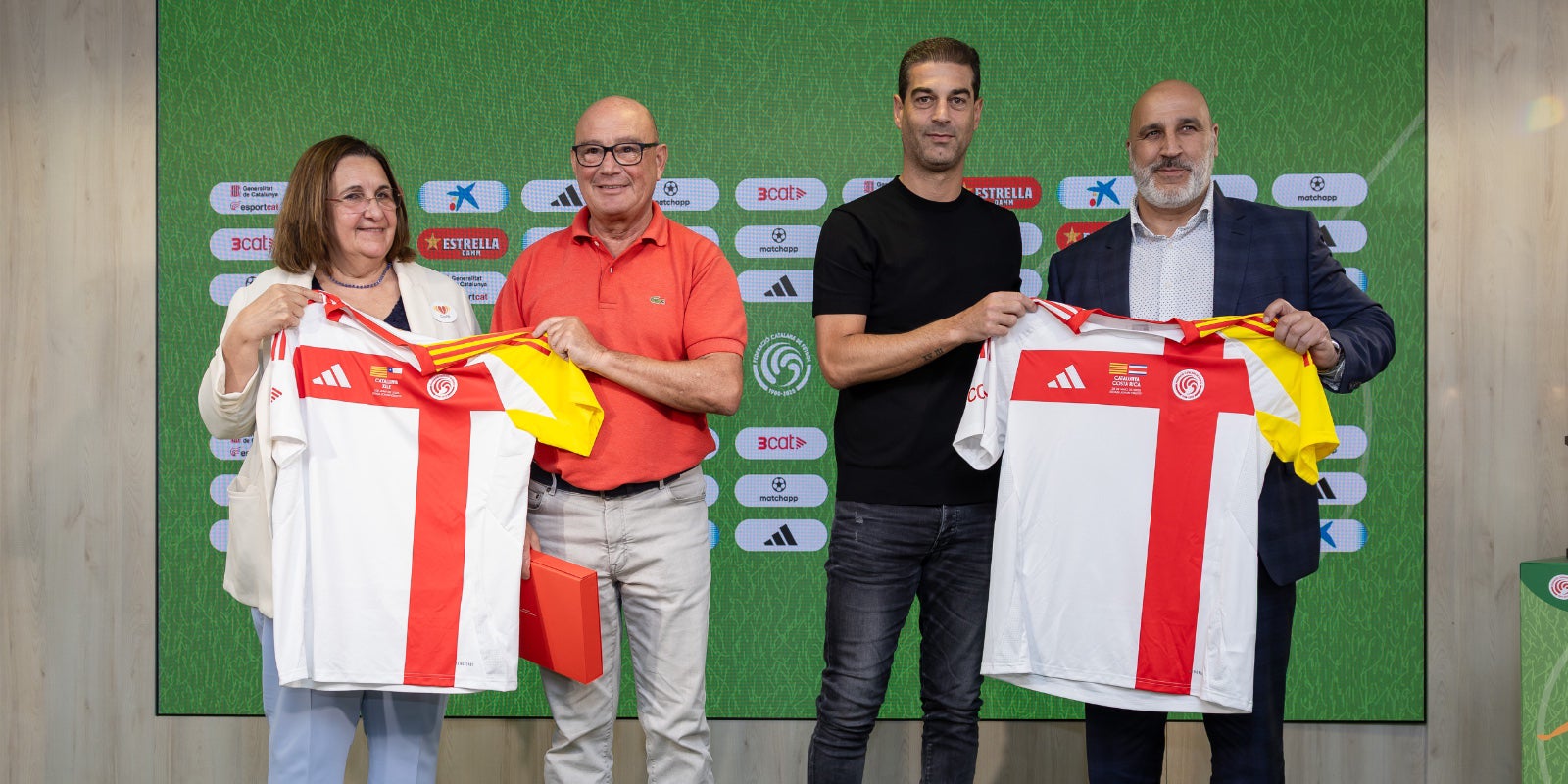 Presentación de los partidos de la selección catalana masculina y femenina 2025 | FCF