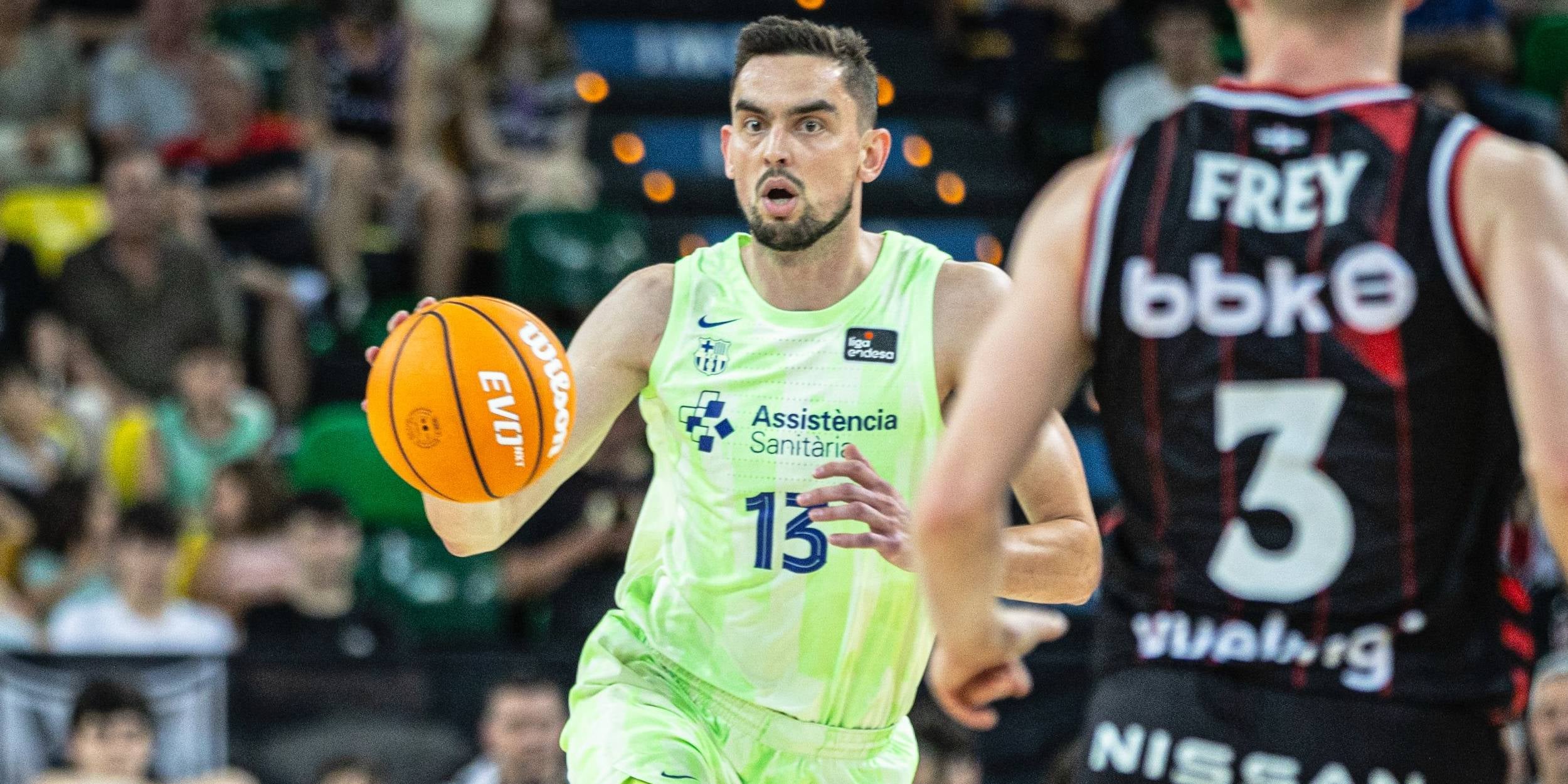 Tomas Satoransky durant el Bilbao-Barça de Lliga | FC Barcelona