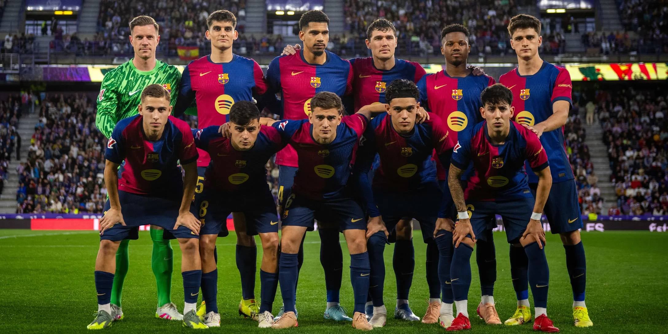Onze inicial del Barça contra el Valladolid | FC Barcelona