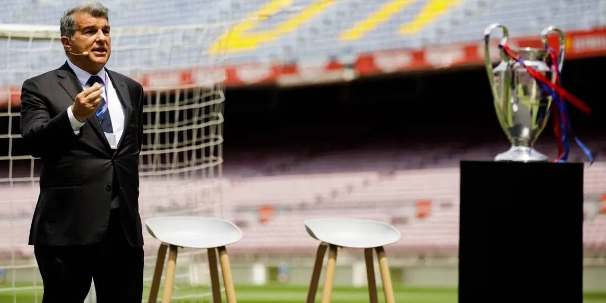 Joan Laporta, en el antiguo Camp Nou | FC Barcelona