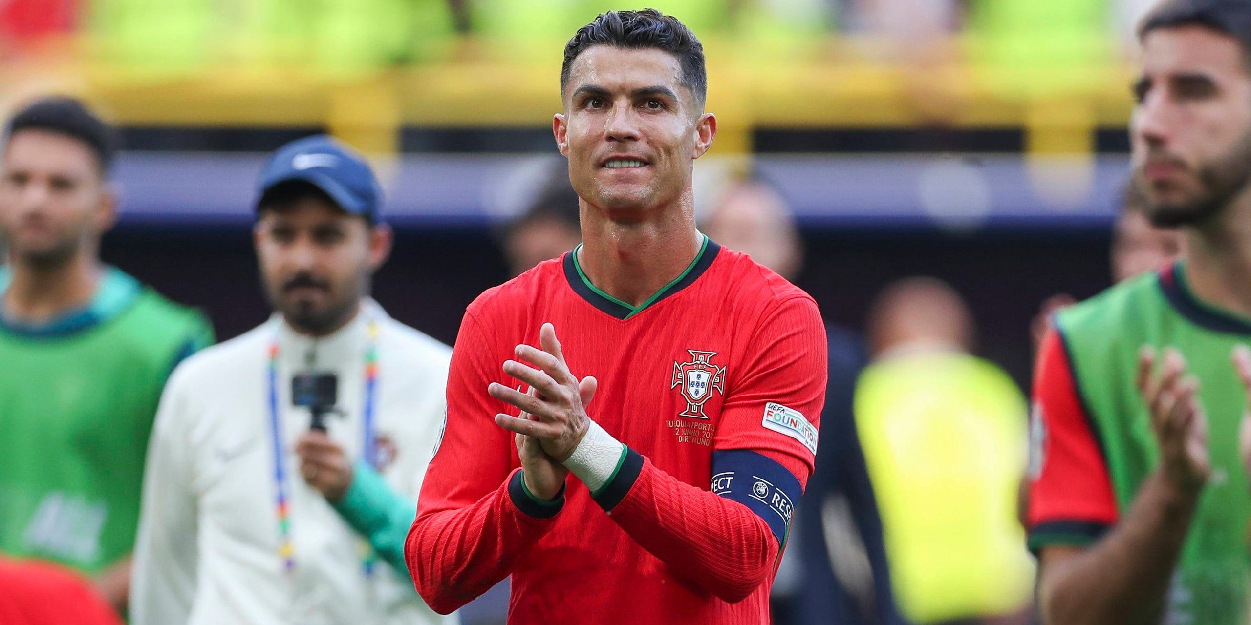 Cristiano Ronaldo durant un partit amb Portugal | Europa Press