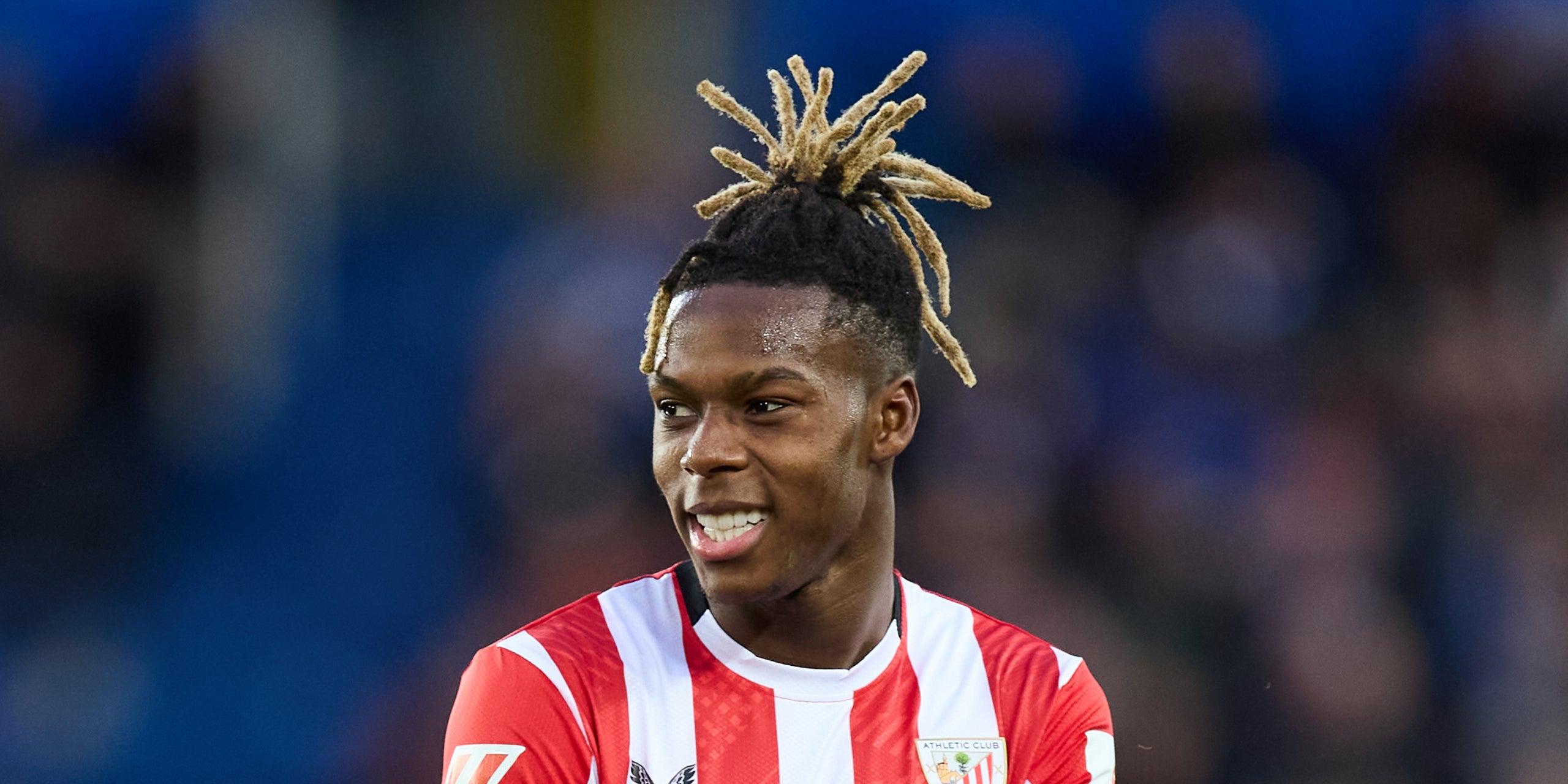 Nico Williams, durant un partit amb l'Athletic Club | Europa Press
