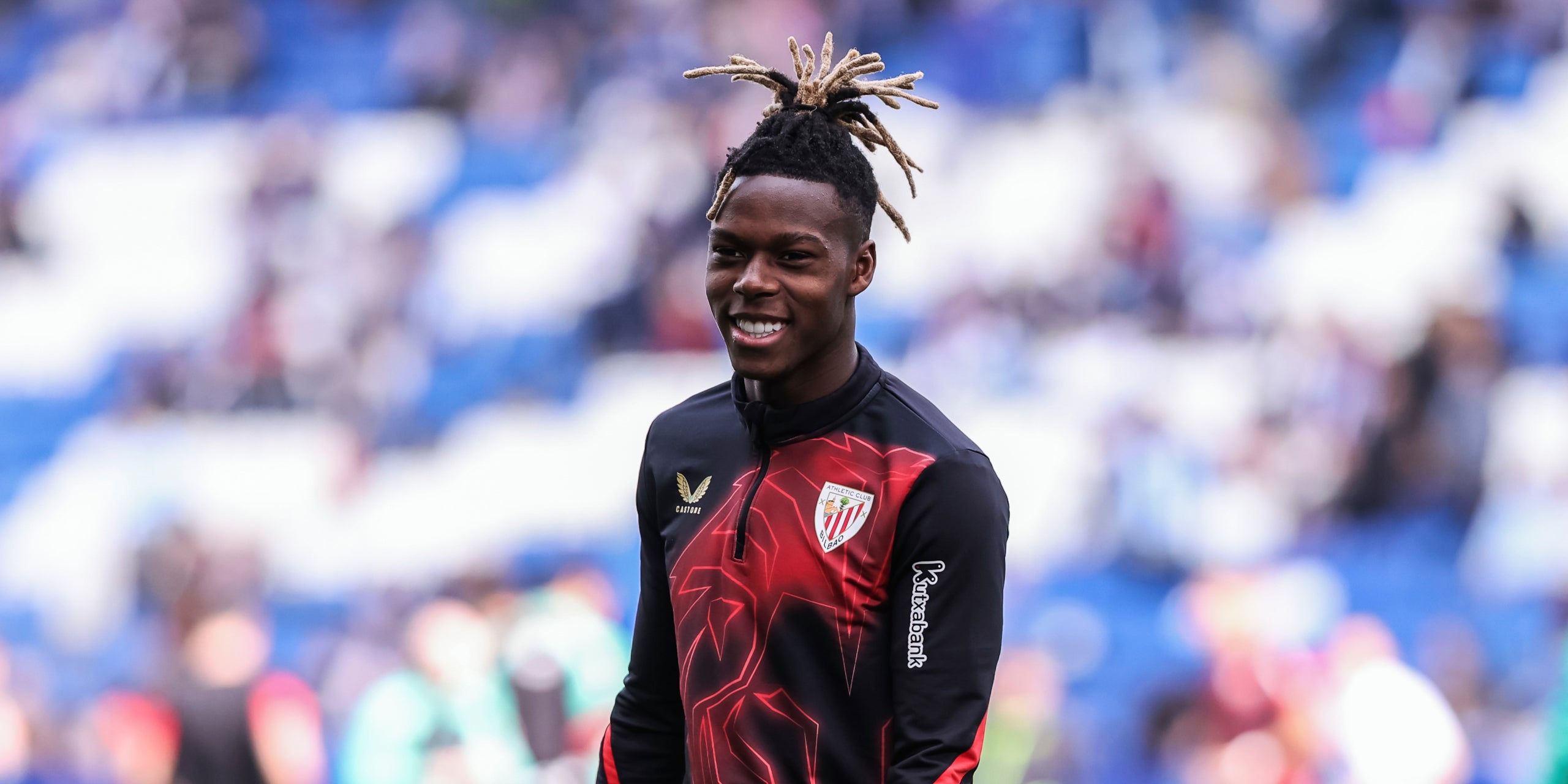 Nico Williams, durant un partit amb l'Athletic Club | Europa Press