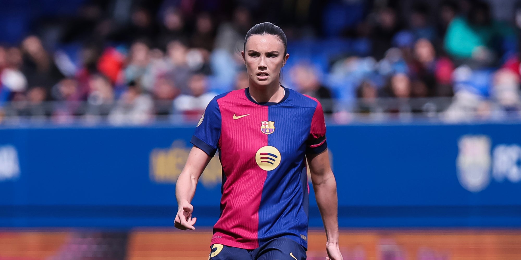 Ingrid Engen, durant un partit amb el Barça | Europa Press