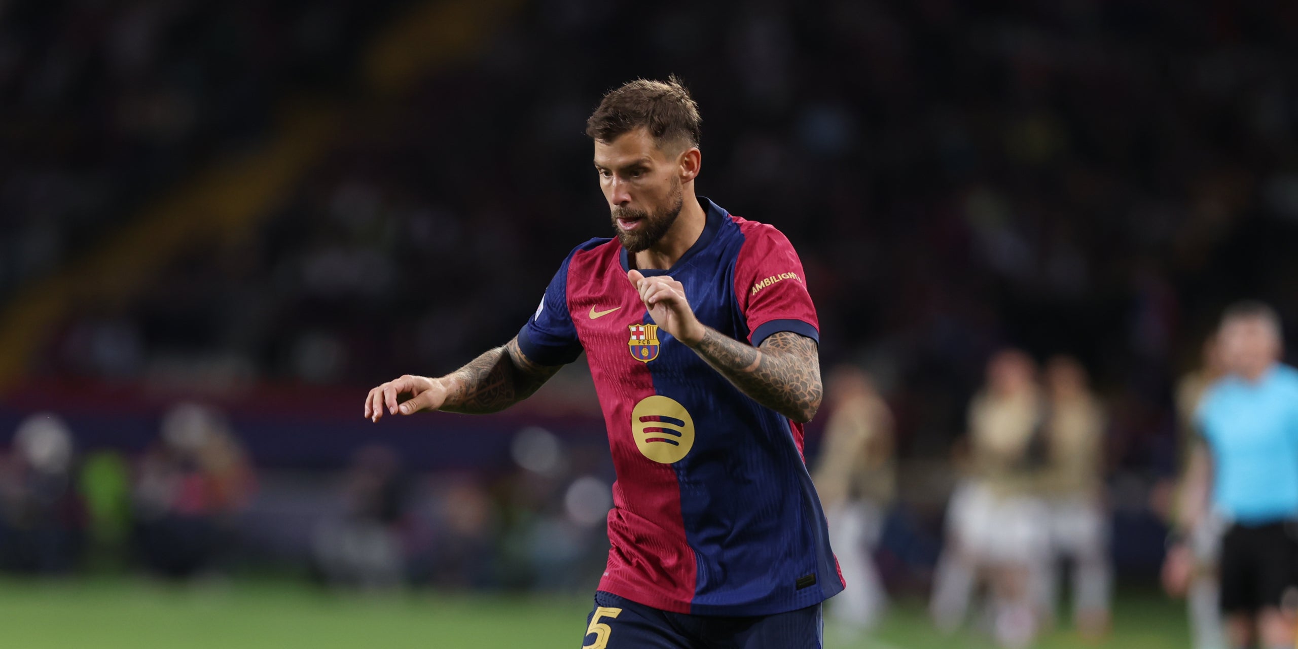 Iñigo Martínez, durant un partit amb el Barça | Europa Press