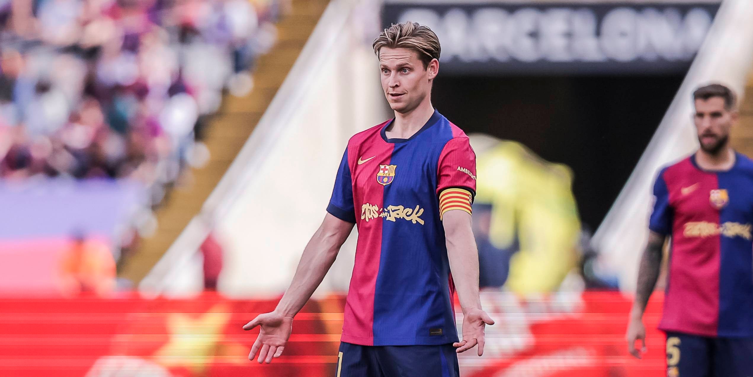 Frenkie de Jong durant el Barça-Madrid de Lliga | Europa Press