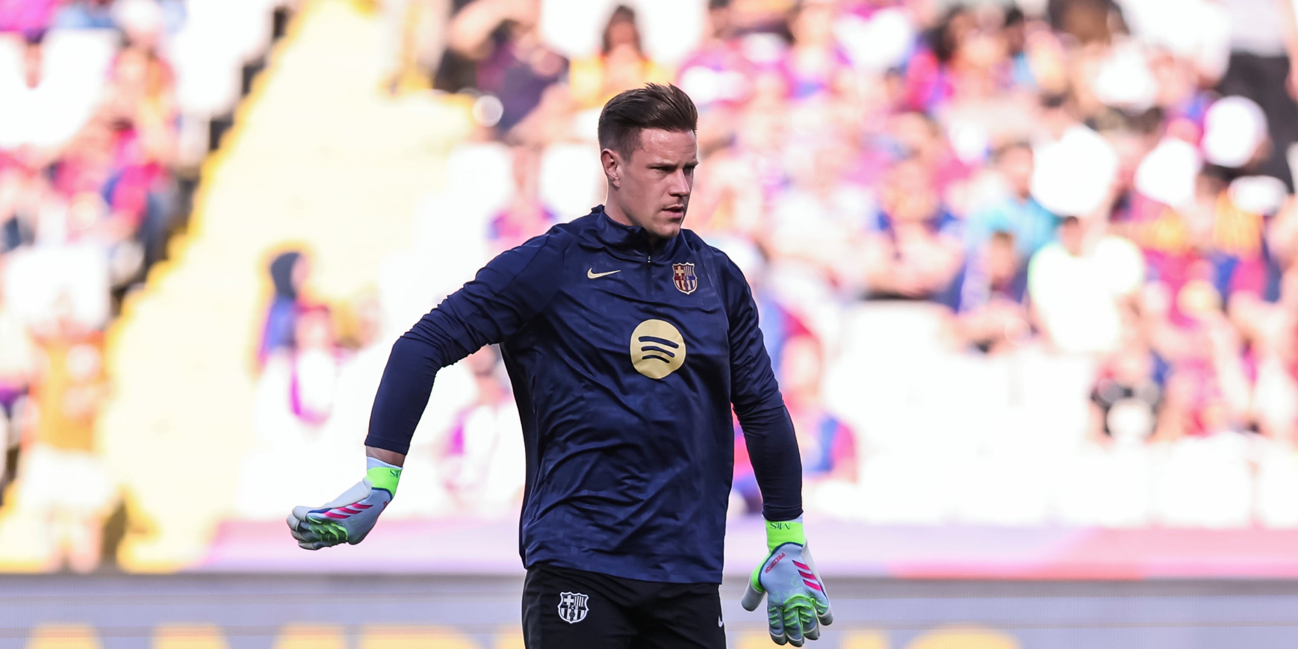 Ter Stegen, durant un partit amb el Barça | Europa Press
