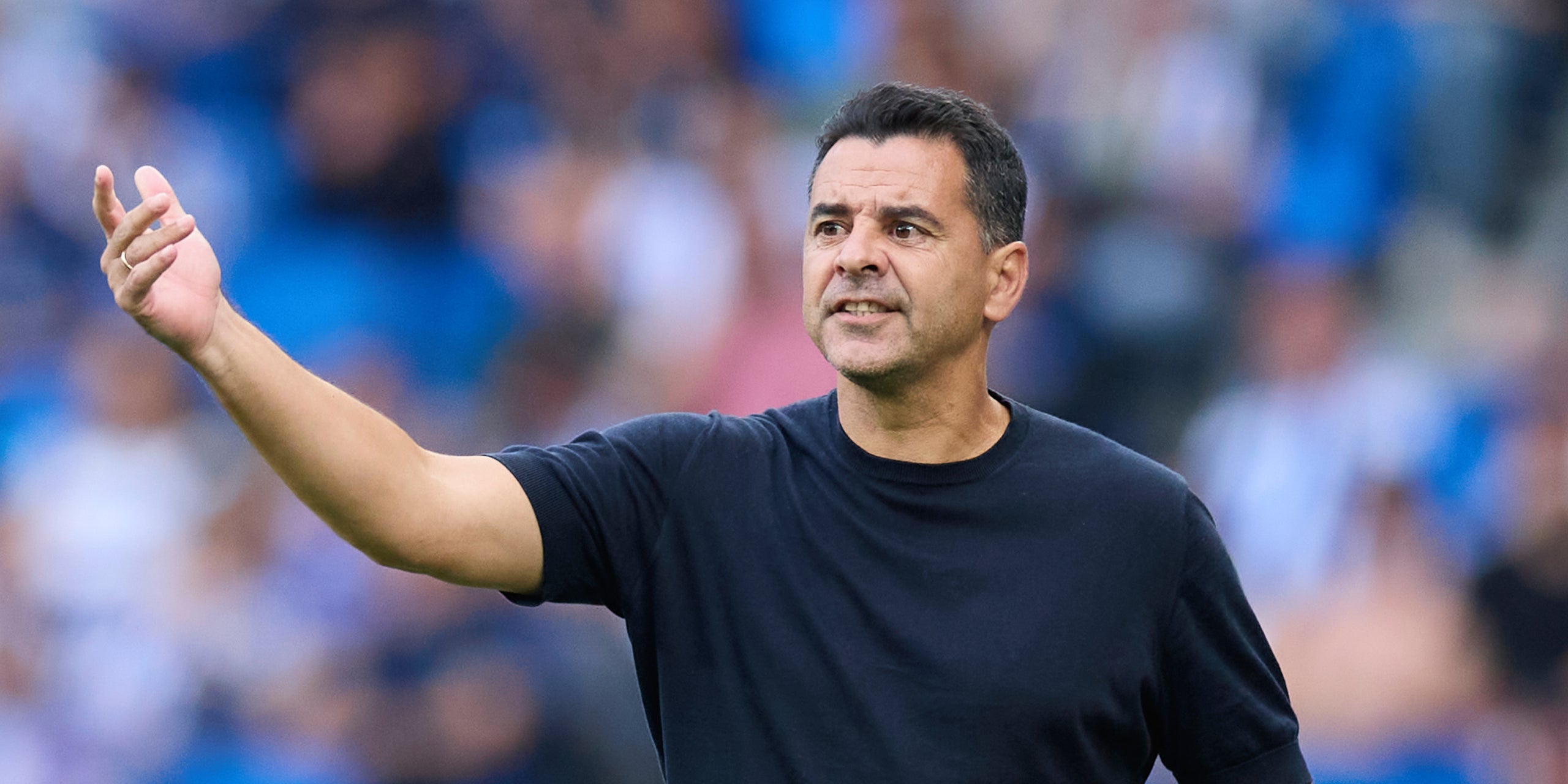 Míchel Sánchez, entrenador del Girona | Europa Press