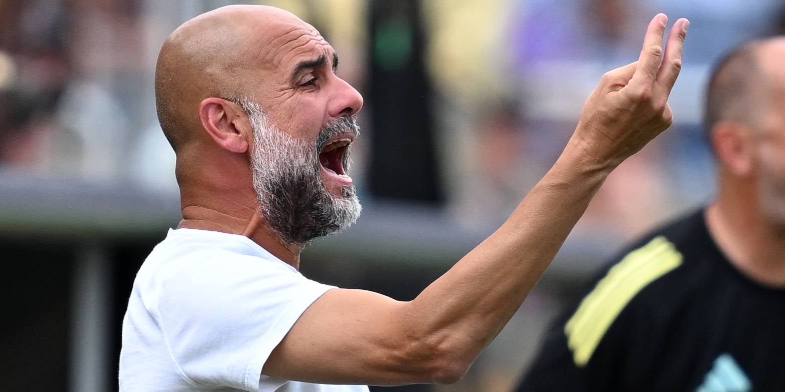 Pep Guardiola, durant un partit del Mundial de Clubs | Europa Press