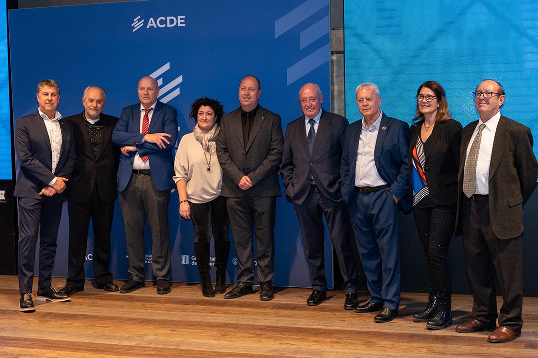 Jordi Bonet i Joan Soteras, al centre de la imatge | FCF