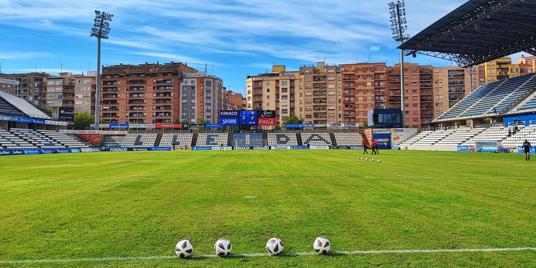 El Camp d'Esports de Lleida, en una imagen de archivo | Lleida CF