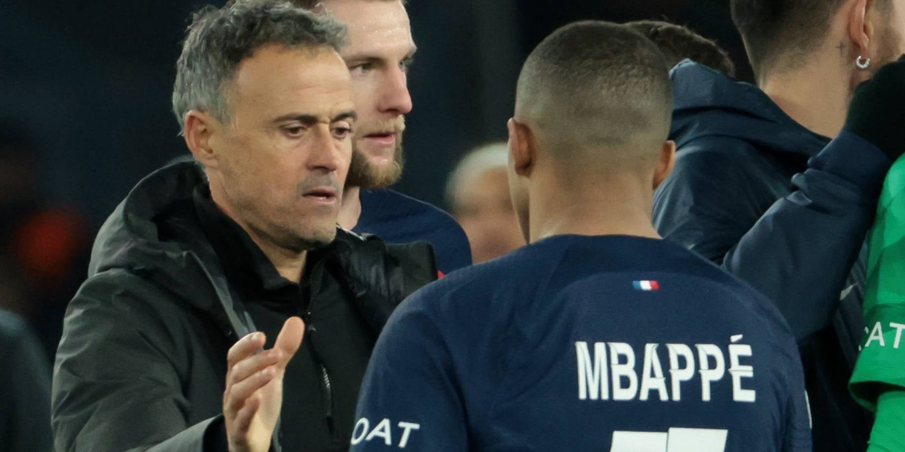 Luis Enrique i Mbappé, en una imatge d'arxiu | Europa Press
