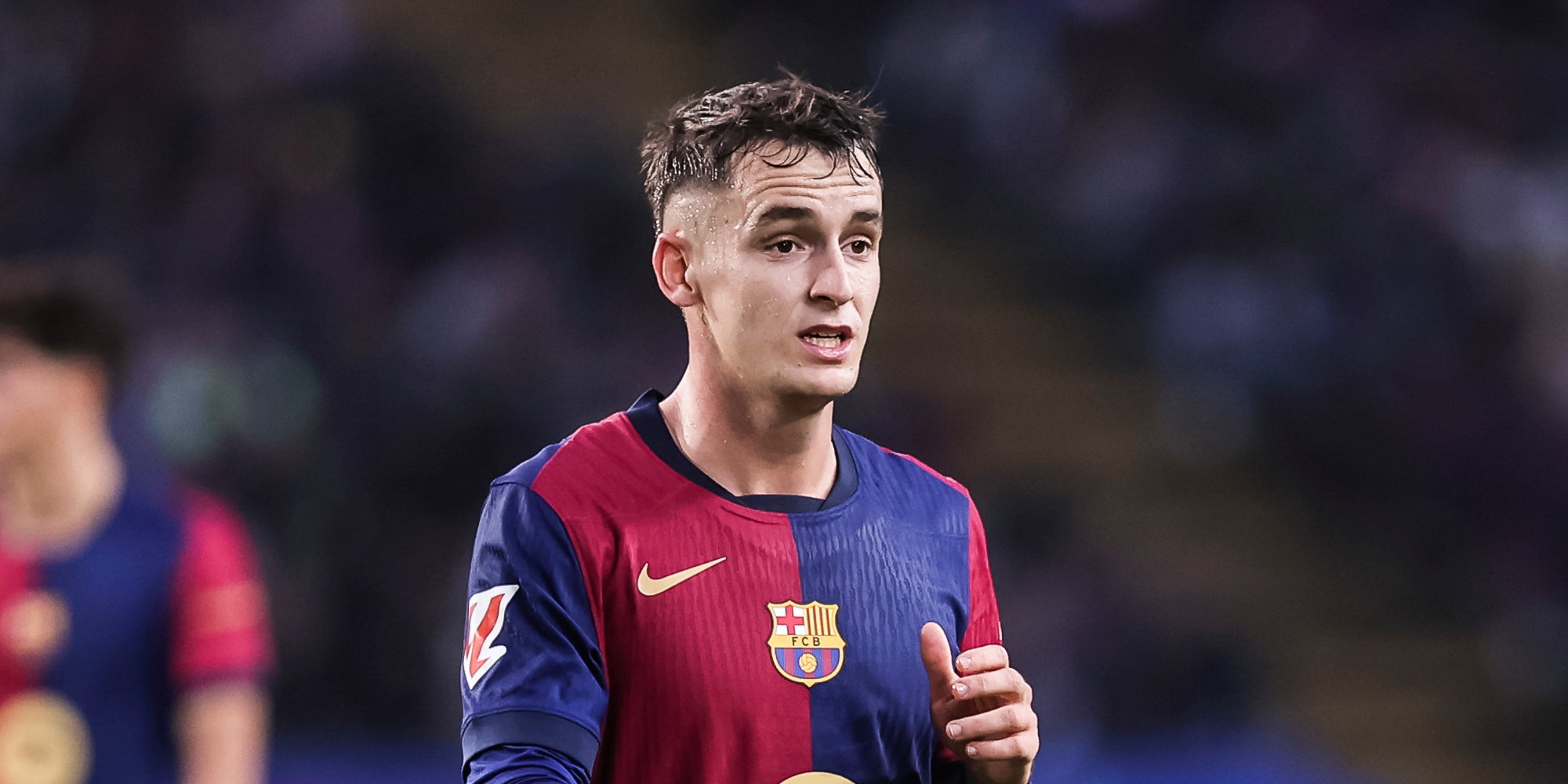 Marc Casadó, durant un partit amb el Barça | Europa Press