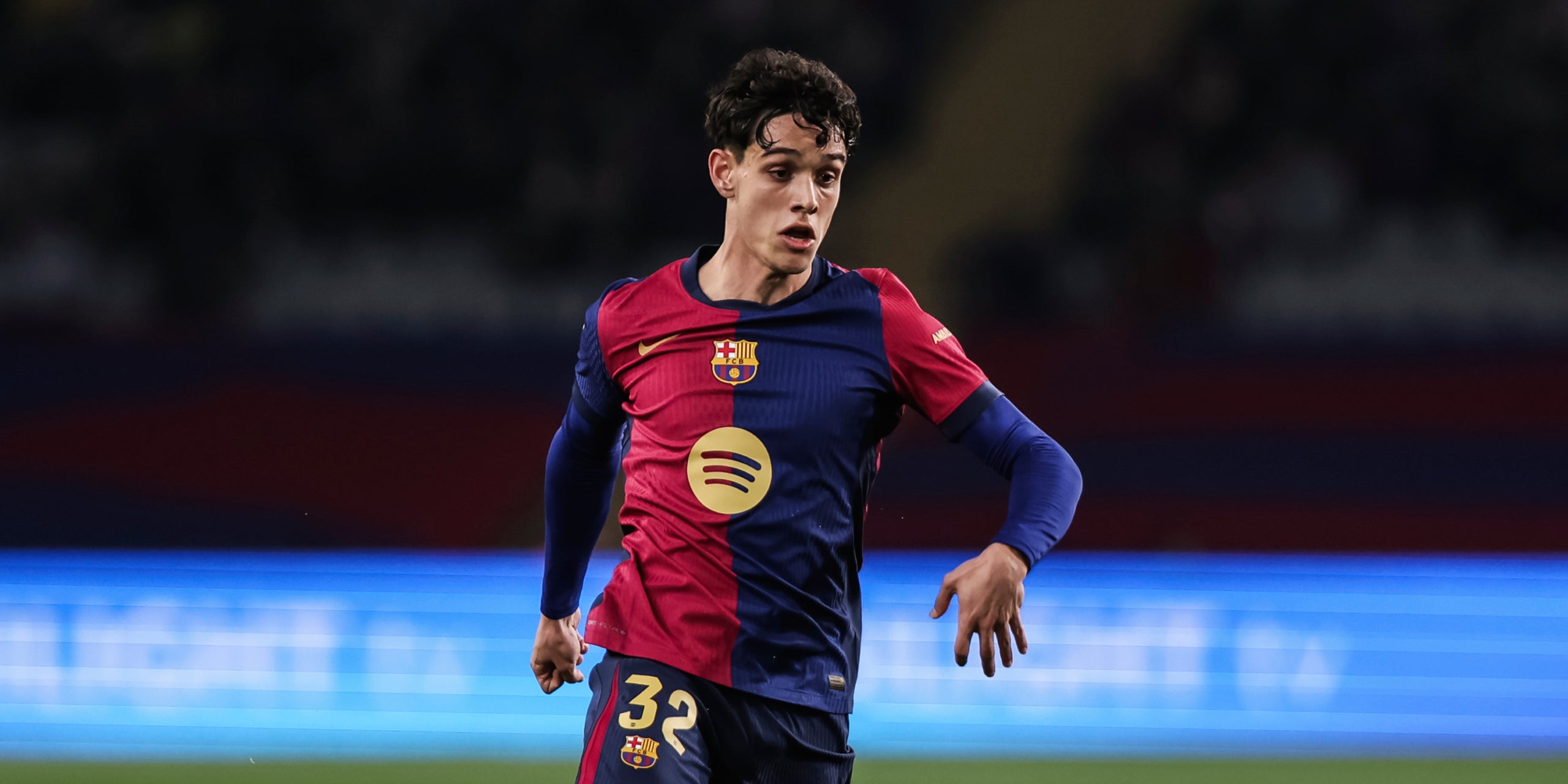 Héctor Fort, durante un partido con el Barça | Europa Press