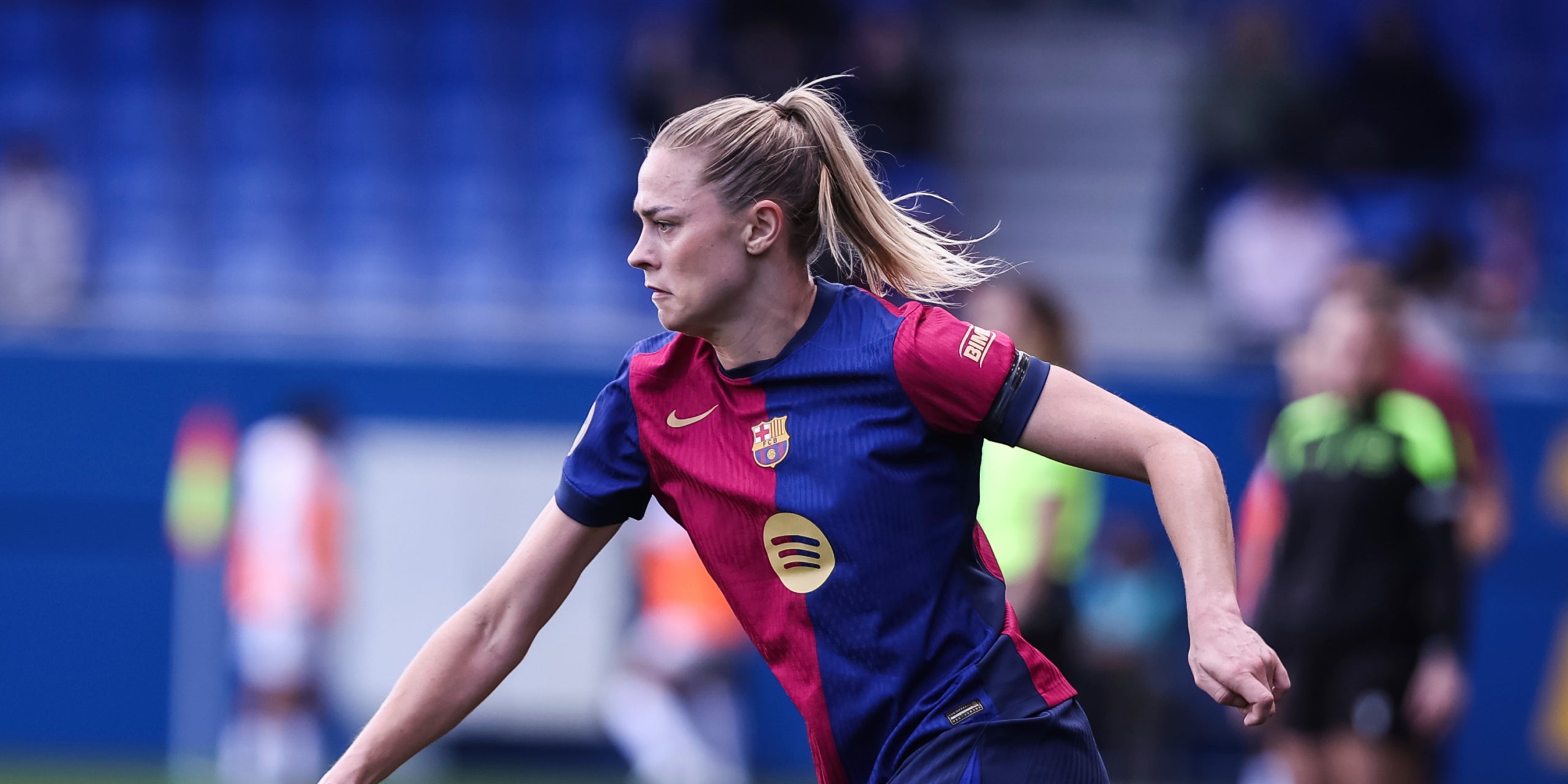 Fridolina Rolfö, durante un partido con el Barça | Europa Press