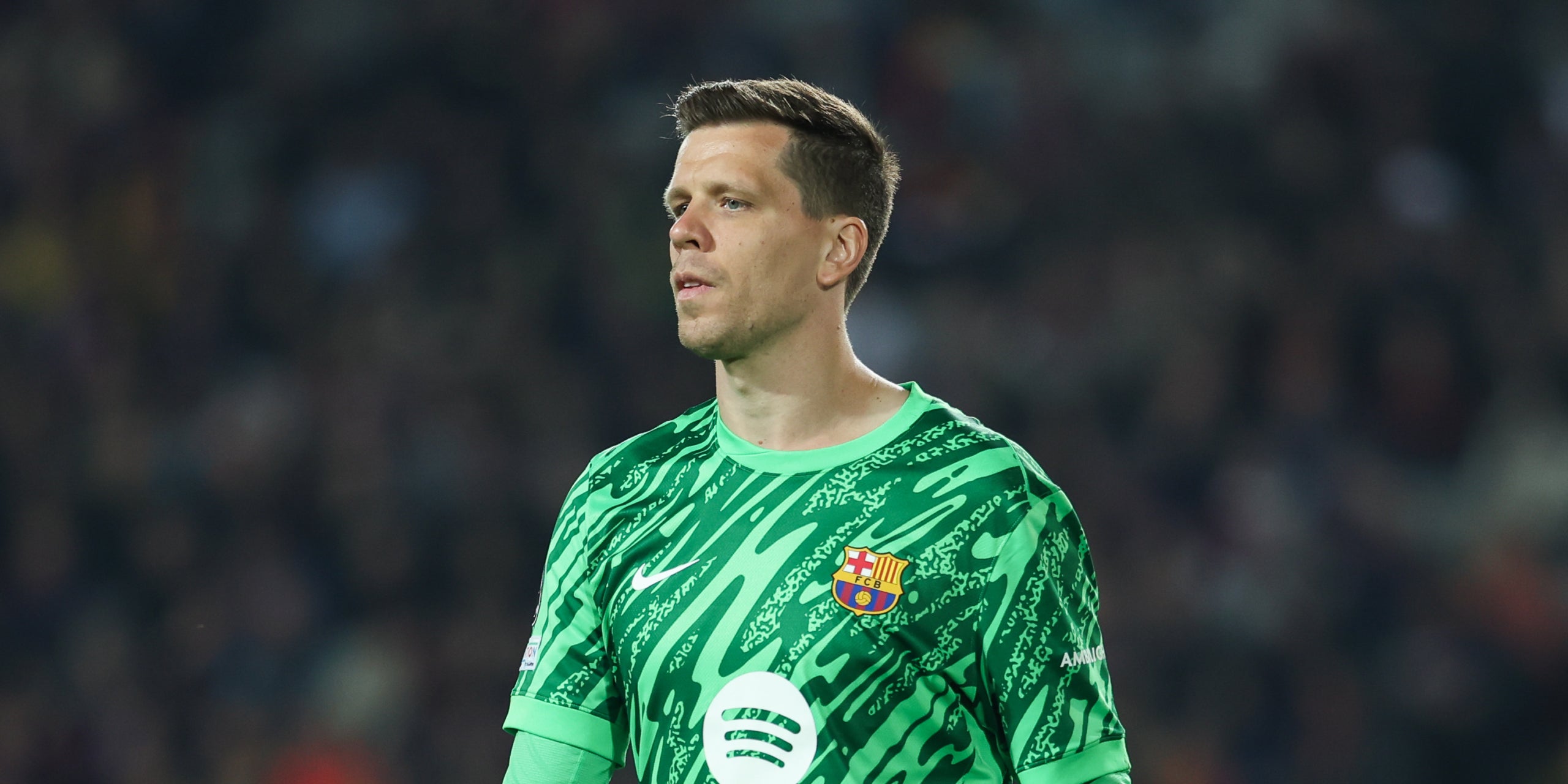 Wojciech Szczesny, durant un partit amb el Barça | Europa Press